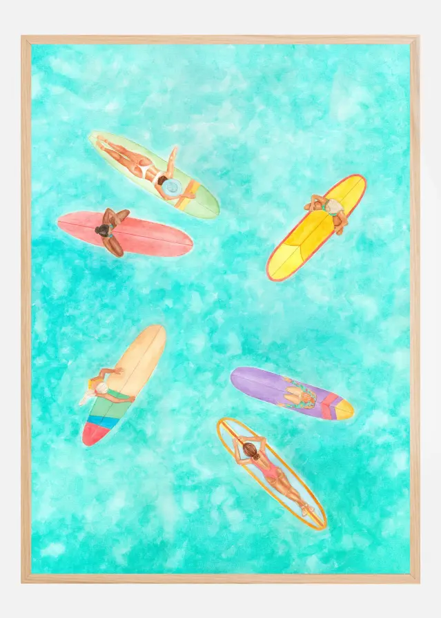 Friendships a Waves Plakat