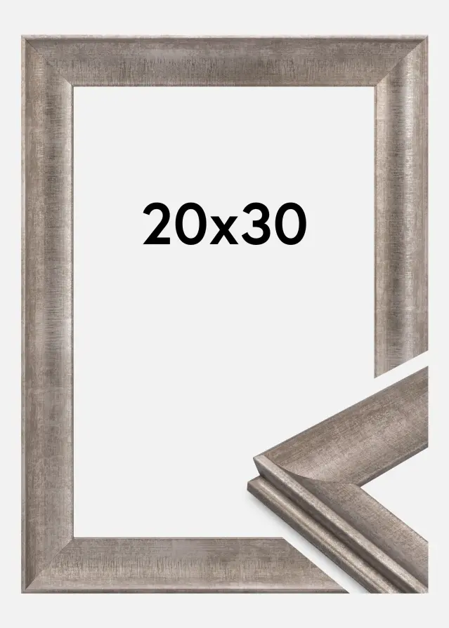 Ramme Conca Akrylglass Sølv 20x30 cm