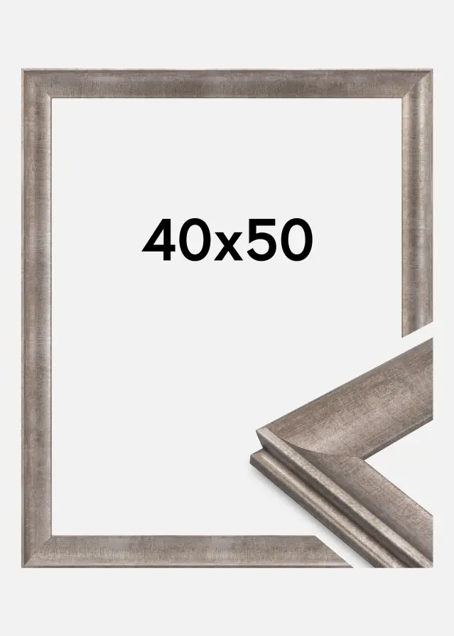 Ramme Conca Akrylglass Sølv 40x50 cm