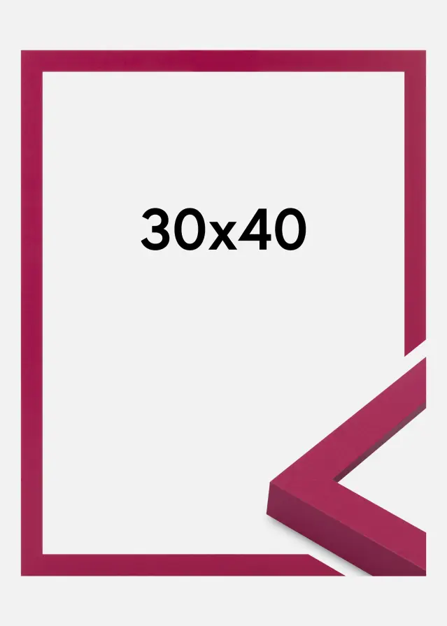 Ramme Selection Akrylglass Hot Pink 30x40 cm