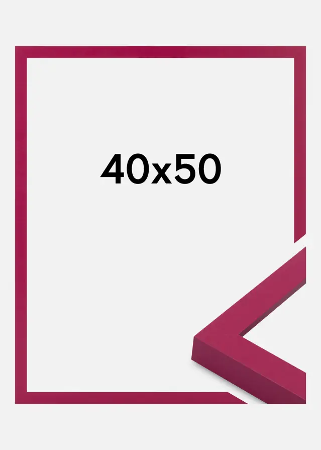 Ramme Selection Akrylglass Hot Pink 40x50 cm