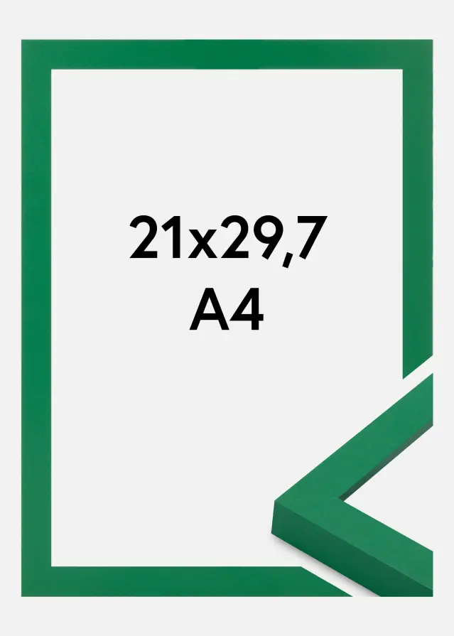 Ramme Selection Akrylglass Light Green 21x29.7 cm (A4)