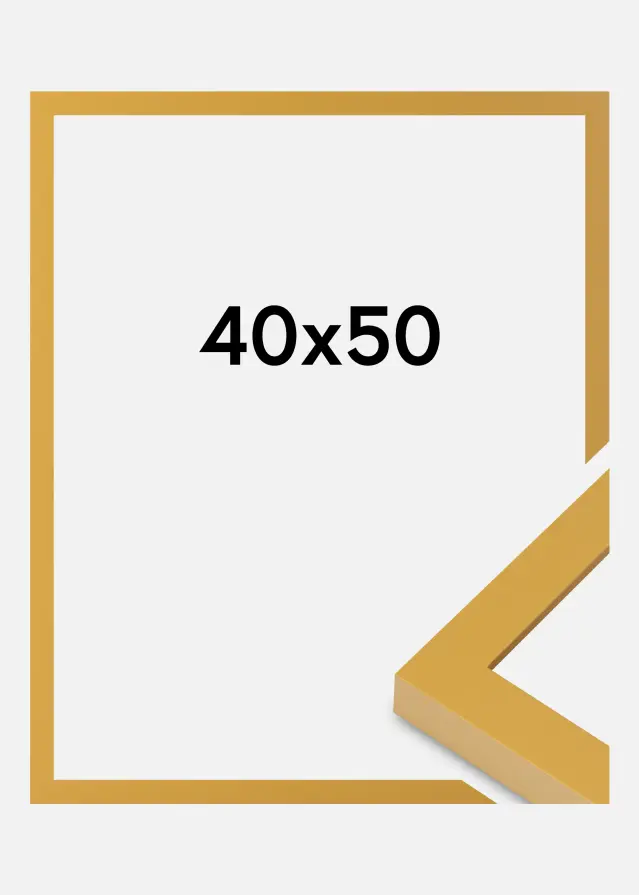 Ramme Selection Akrylglass Pineapple Yellow 40x50 cm