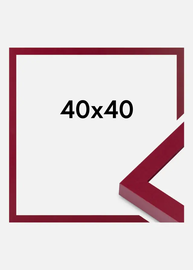 Ramme Selection Akrylglass Raspberry 40x40 cm