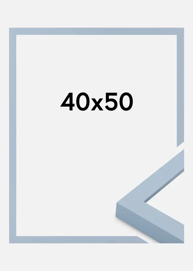 Ramme Selection Akrylglass Sky Blue 40x50 cm