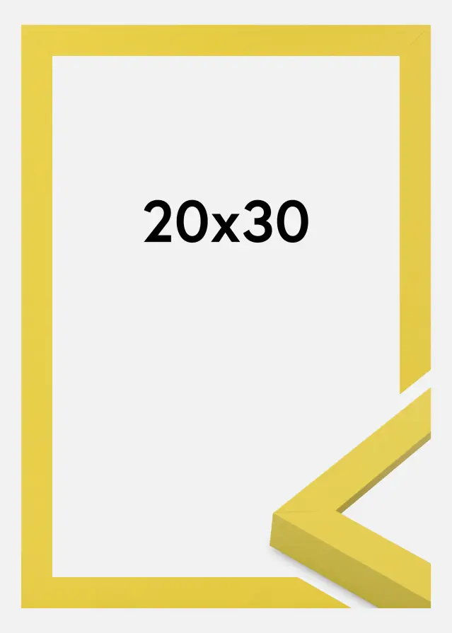 Ramme Selection Akrylglass Yellow 20x30 cm