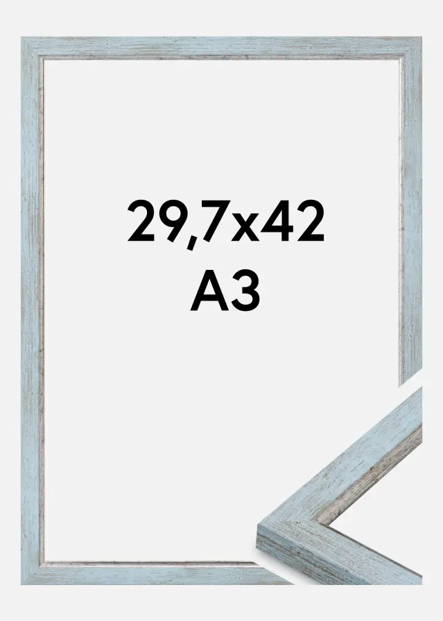 Ramme Whitby Akrylglass Blå 29,7x42 cm (A3)