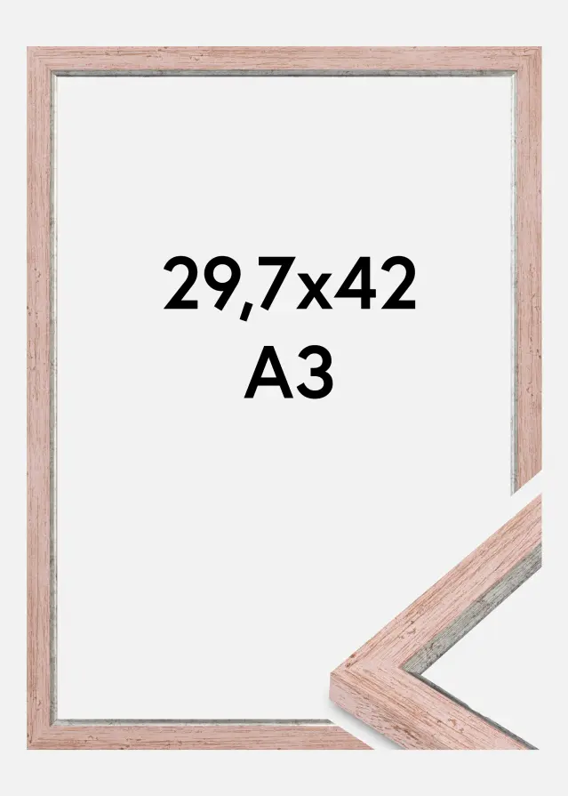 Ramme Whitby Akrylglass Rød 29,7x42 cm (A3)