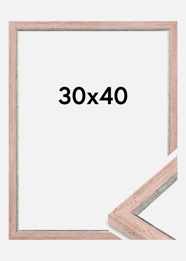 Ramme Whitby Akrylglass Rød 30x40 cm