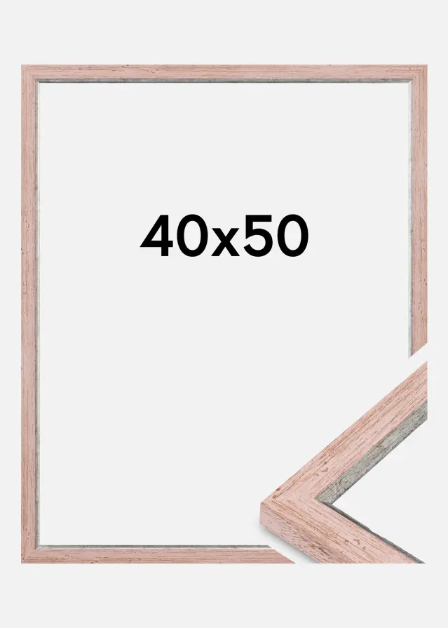 Ramme Whitby Akrylglass Rød 40x50 cm