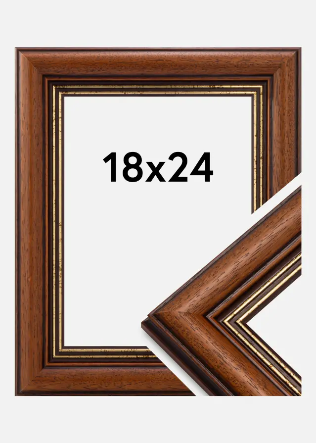 Ramme Old Retro Akrylglass 18x24 cm