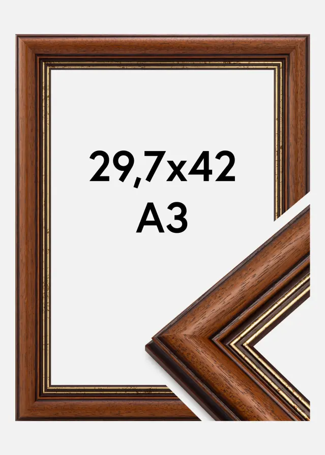 Ramme Old Retro Akrylglass 29,7x42 cm (A3)