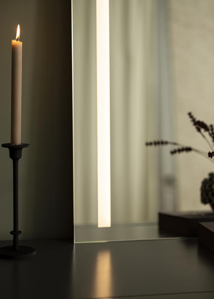 KAILA Speil Stripes LED 91x109 cm