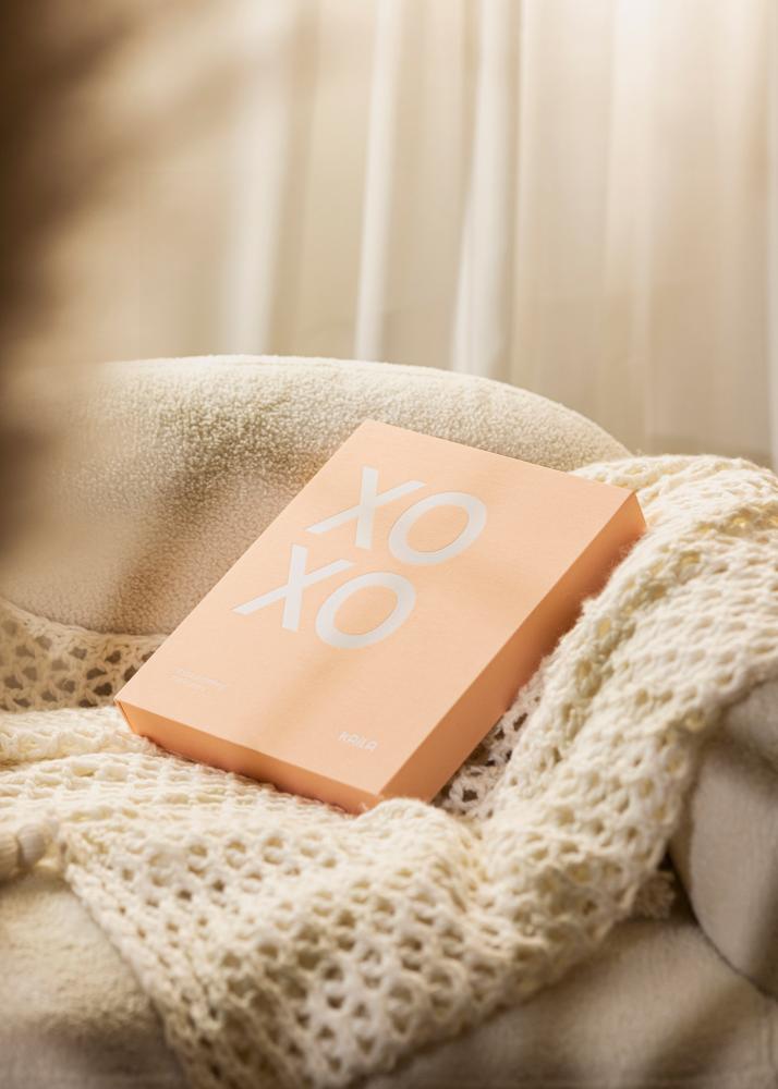 KAILA XOXO Pink - Coffee Table Photo Album (60 Svarte Sider / 30 Ark)