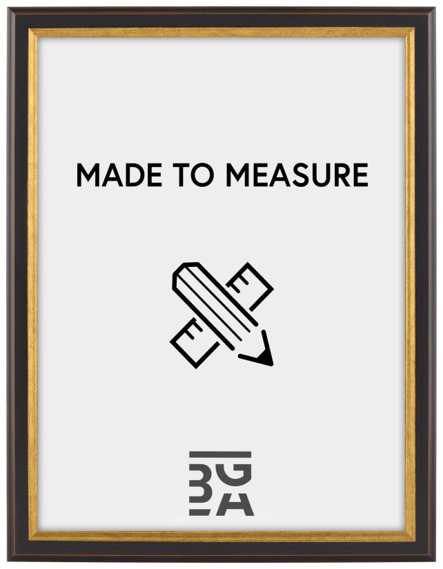 Ramme Nyhyttan Brun / Gull - Valgfri størrelse