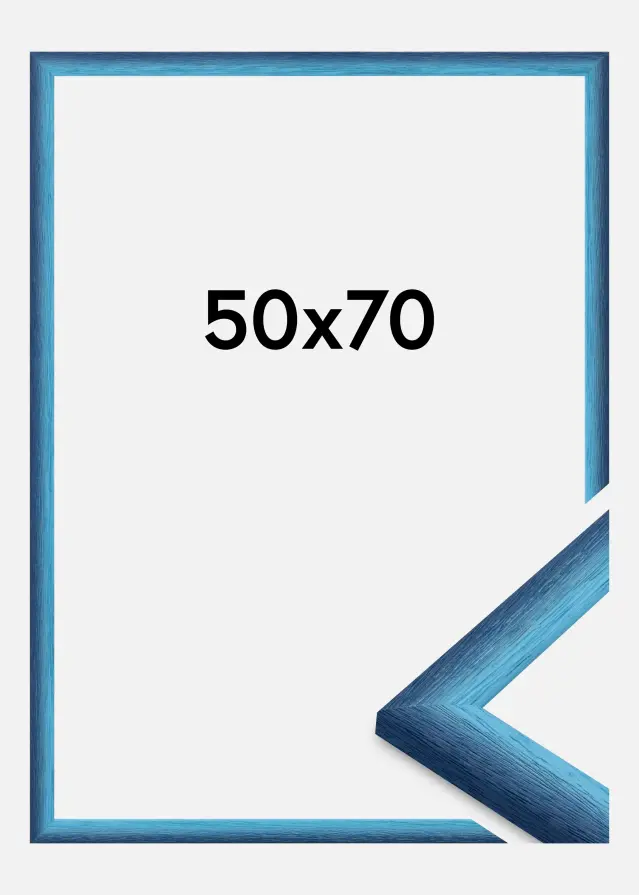 Ramme Cornwall Akrylglass Mørkeblå 50x70 cm