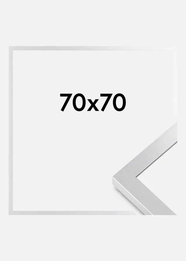 Ramme Selection Akrylglass Sølv 70x70 cm