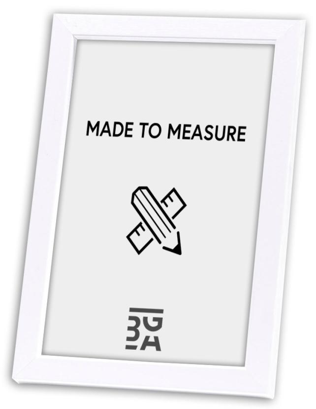 Ramme Rock Hvit - Valgfri størrelse