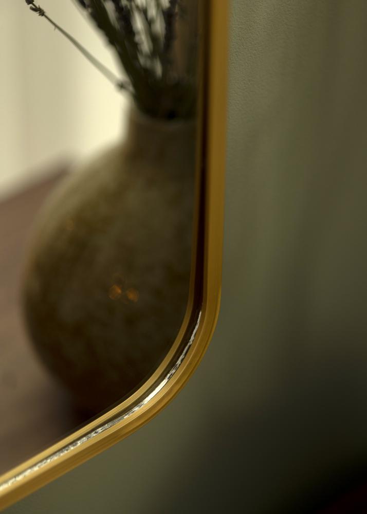 KAILA Speil Deep Retro - Brushed Gold 41x41 cm