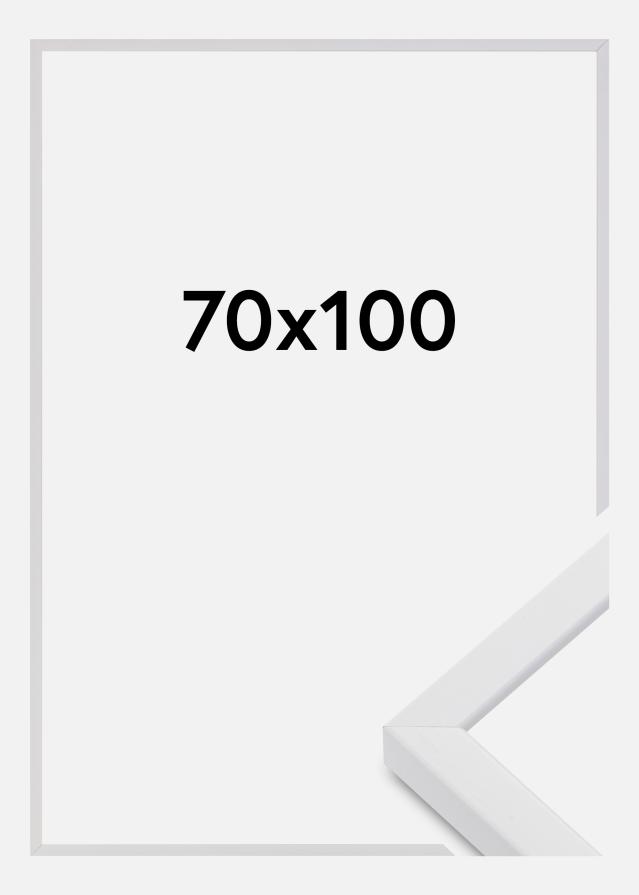 Ramme E-Line Wide Akrylglas Hvit 70x100 cm