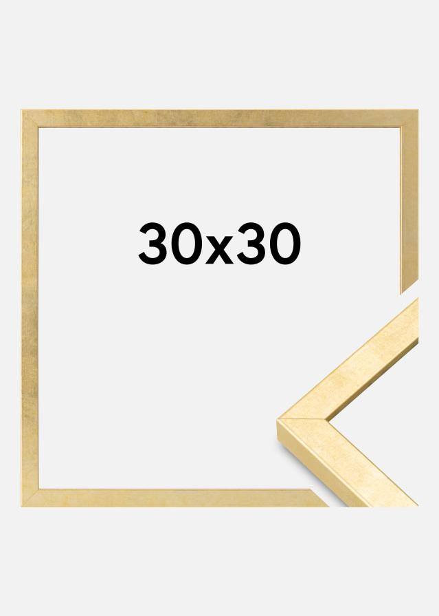 Ramme Ares Akrylglass Gull 30x30 cm