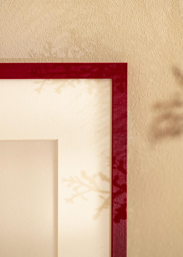 Colorful Akrylglass Rød 60x80 cm