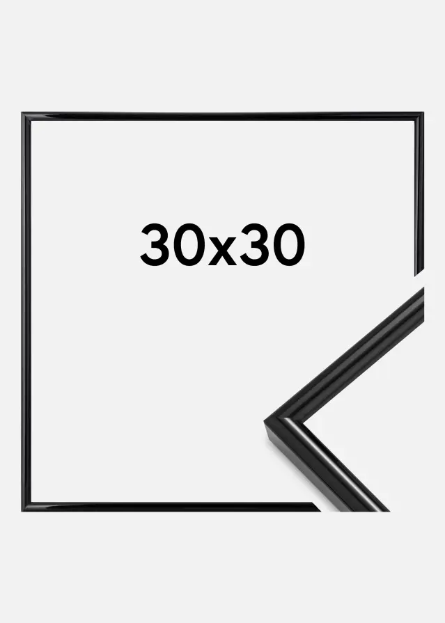 Ramme Galeria Svart 30x30 cm