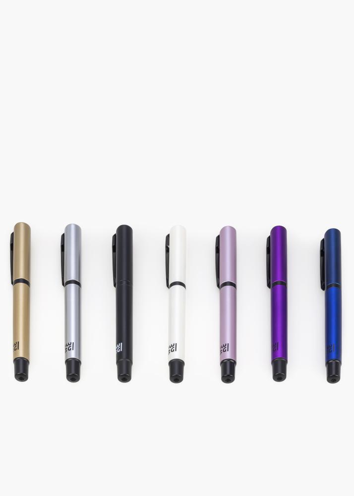 BGA Albumpenn Hvit - 1 mm