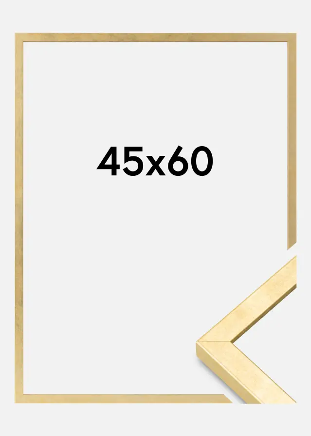 Ramme Ares Akrylglass Gull 45x60 cm