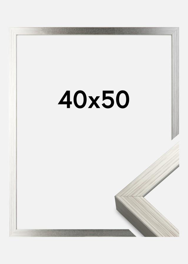 Ramme Falun Akrylglass Sølv 40x50 cm