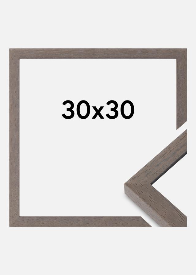 Ramme Hermes Akrylglass Grå 30x30 cm
