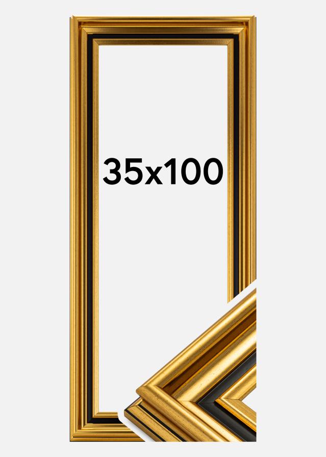Ramme Gysinge Premium Gull 35x100 cm