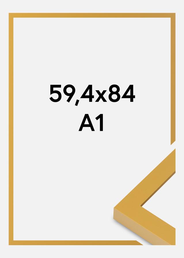 Ramme Selection Akrylglass Pineapple Yellow 59.4x84 cm (A1)