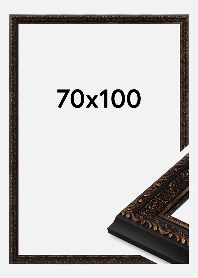 Ramme Imperial Akrylglass Gull 70x100 cm