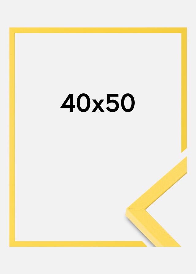 Colorful Akrylglass Gul 40x50 cm