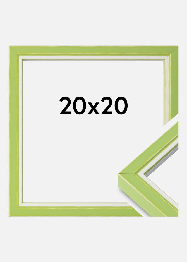 Ramme Diana Akrylglass Lysegrønn 20x20 cm