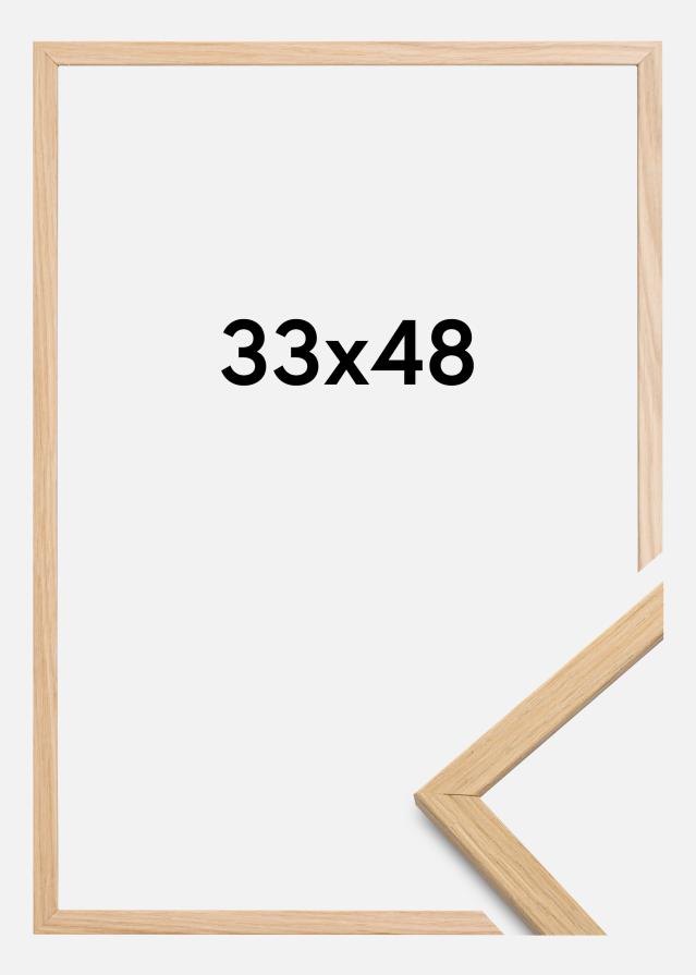 Ramme Edsbyn Akrylglass Eik 33x48 cm