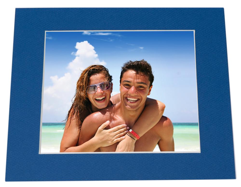 Passepartout Blå 15x15 cm (8,5x8,5)