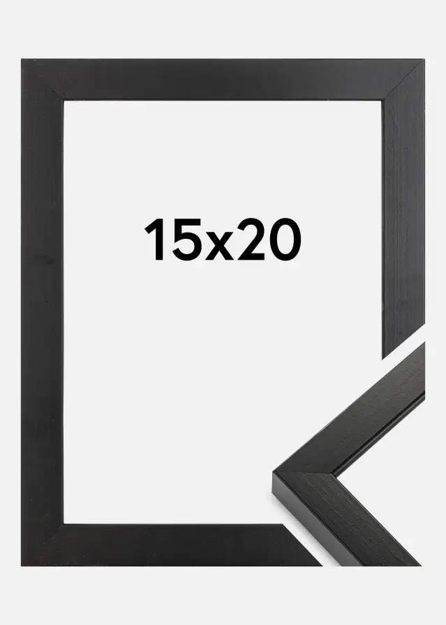 Ramme Amanda Box Svart 15x20 cm