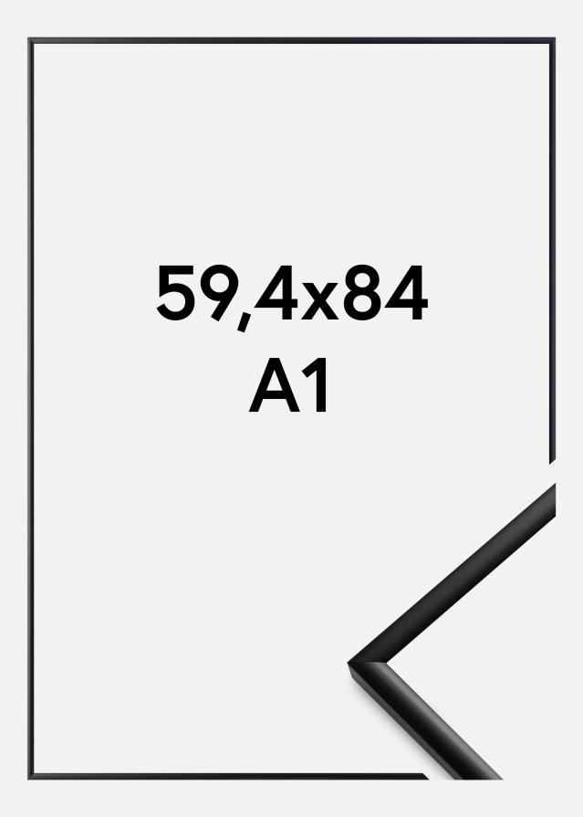 Ramme New Lifestyle Akrylglasss Matt Svart 59,4x84,1 cm (A1)