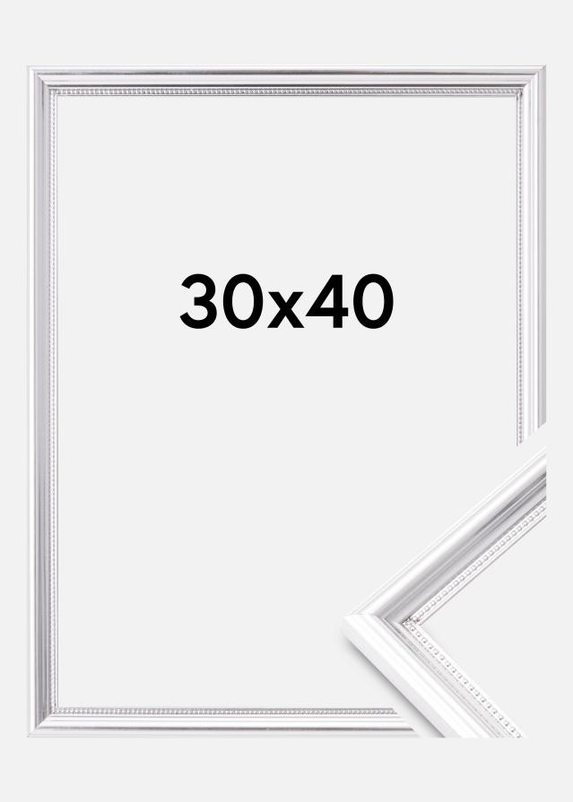 Ramme Gala Akrylglass Sølv 30x40 cm