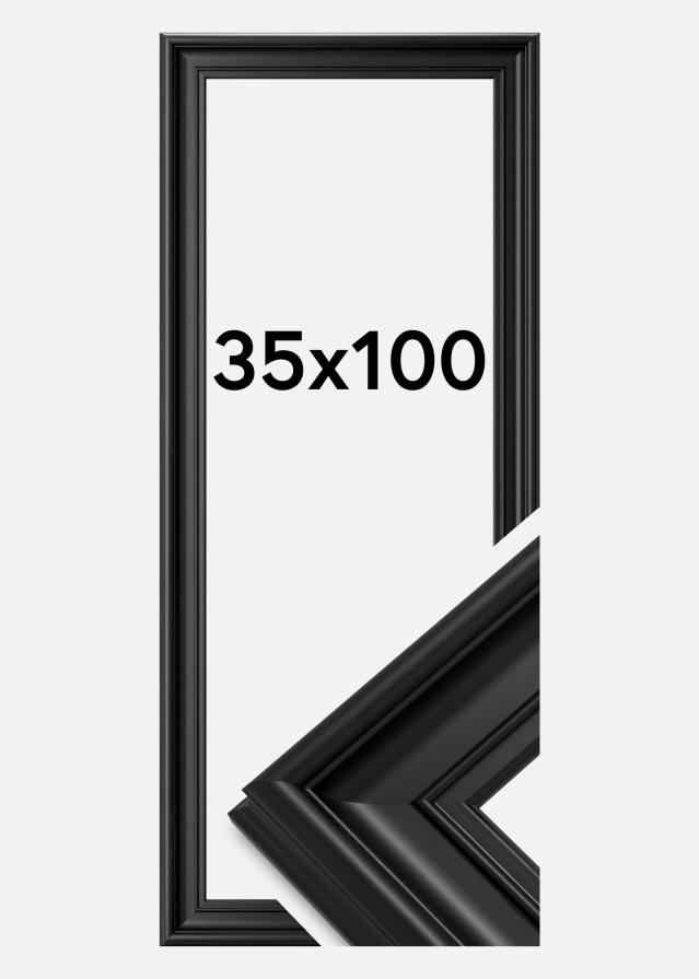 Ramme Mora Premium Svart 35x100 cm