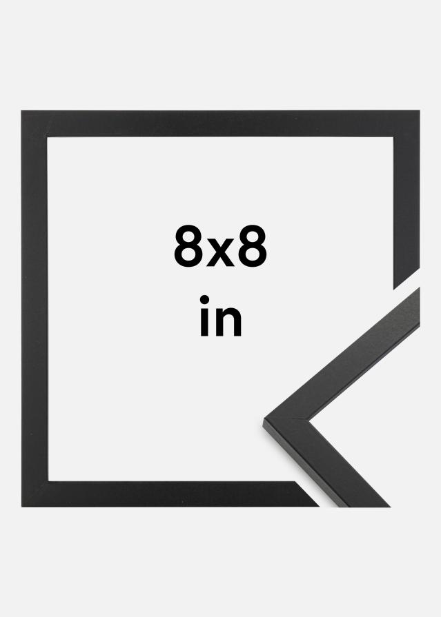 Ramme Trendy Akrylglass Svart 8x8 inches (20,3x20,3 cm)