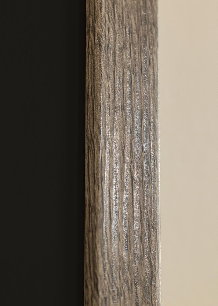 Ramme Fiorito Valnøtt 50x60 cm - Passepartout Svart 37x46 cm