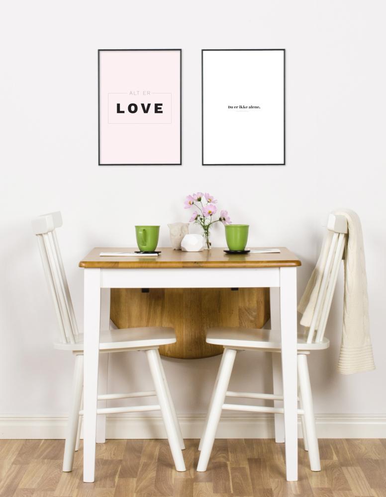 Sitat - Skam - Alt er love - Rosa Plakat