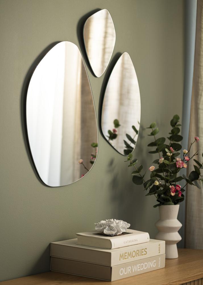 Speil Sett Prism - 3 Stk