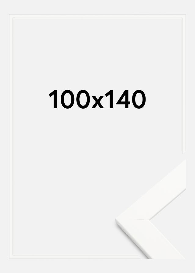 Ramme Trendline Akrylglass Hvit 100x140 cm