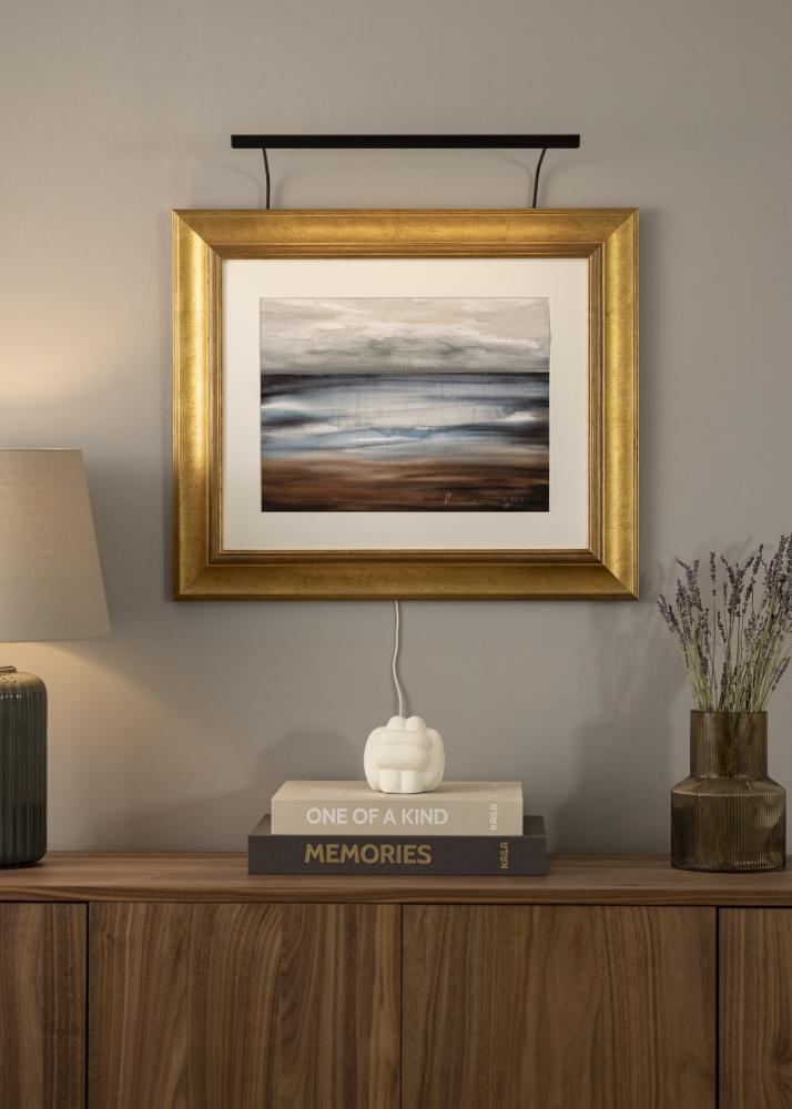 BLP 117 Maleribelysning 45 cm - Svart