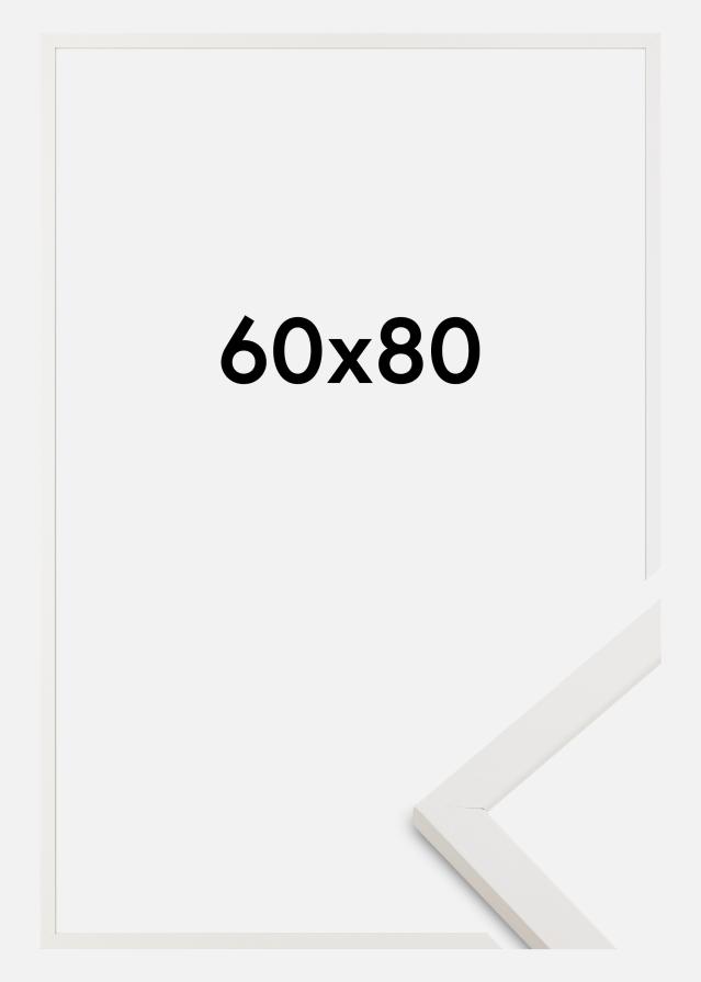 Ramme Trendy Akrylglass Hvit 60x80 cm