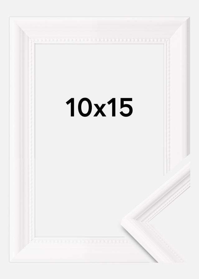 Ramme Gala Akrylglass Hvit 10x15 cm
